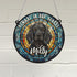 Cocker Spaniel Black Memorial Stained Glass Effect Suncatcher